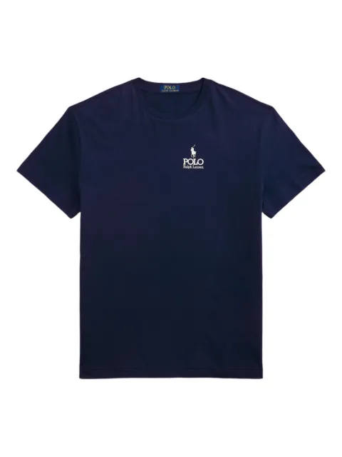 Polo Ralph Lauren logo-print T-shirt Blue 710981136002