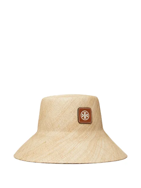 Tory Burch straw bucket hat Neutrals 167426