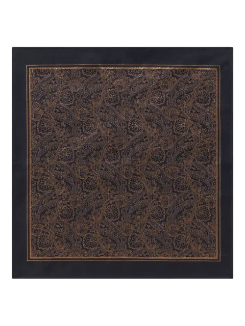 ETRO paisley-pattern scarf Black MAUA0004AV772