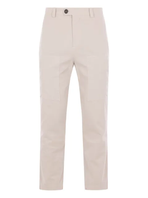 Brunello Cucinelli belt loops-detail trousers Neutrals 1460M079DEC5654