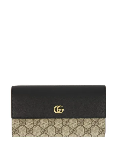 Gucci logo leather wallet Neutrals 456116AAE5E