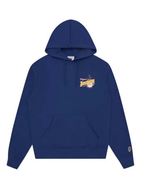 ICECREAM graphic-print hoodie Blue IC25237