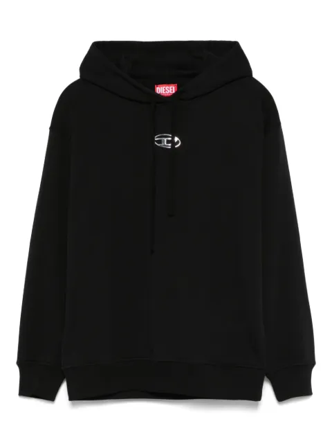 Diesel Oval D hoodie Black A194480BMBJ