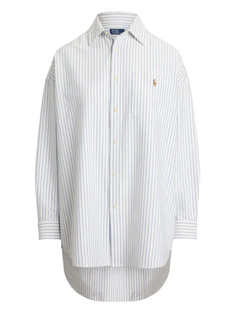 Polo Ralph Lauren oversized oxford striped shirt White 211971506001