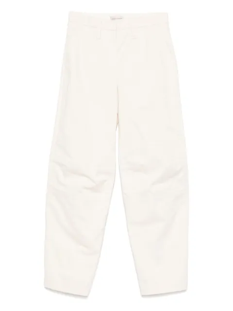 Semicouture cotton trousers White S5YY5SO07