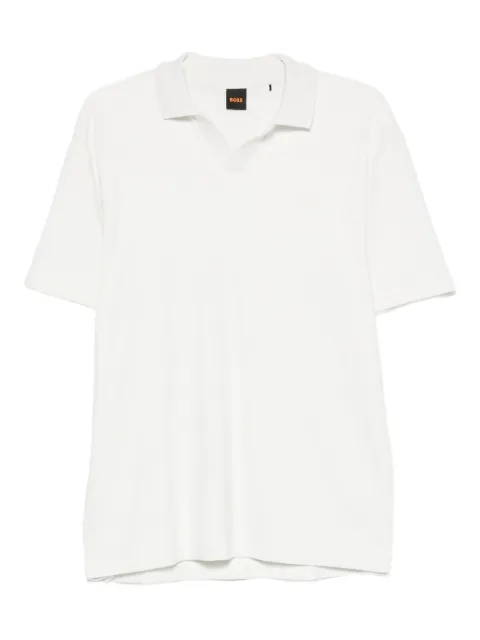 BOSS short-sleeve polo shirt White 50539869