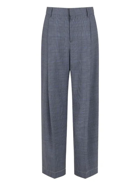 Marni Prince of Wales-check trousers Neutrals PAMA0556U0UTP794