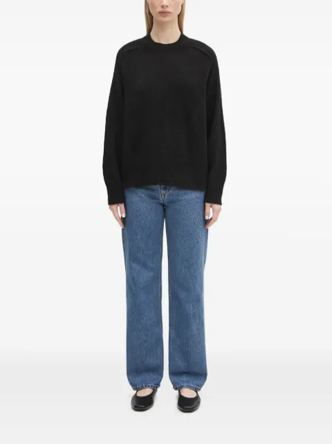 A.P.C. Naomie round-neck wool sweater Black WPABEF23283