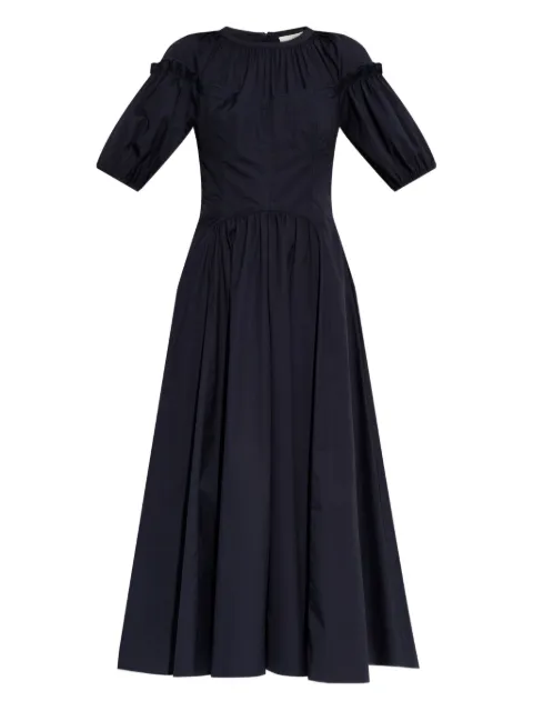 Ulla Johnson puff-sleeve midi dress Blue PF250121