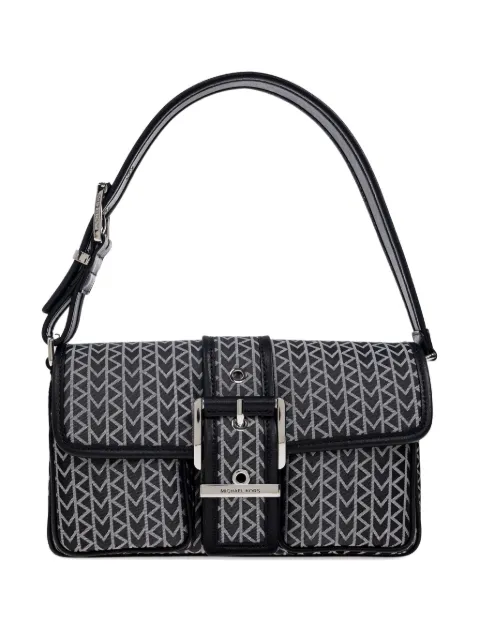 Michael Michael Kors monogram-print shoulder bag Black 30T5SBAL8J