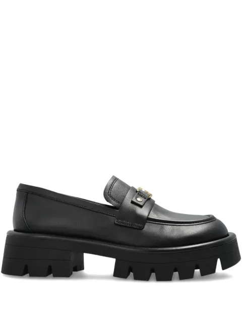 Michael Michael Kors chunky-sole leather loafers Black 40T5MAFP1L