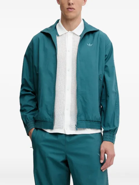adidas Originals Firebird three-stripe track jacket Green KC0684
