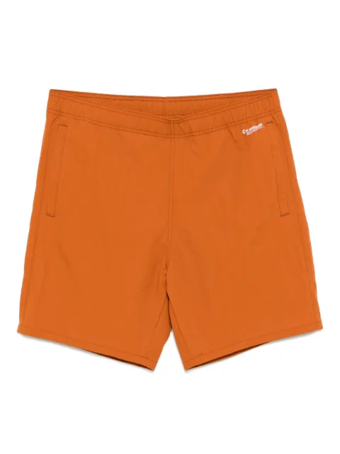 CHOCOOLATE logo print shorts Orange SPC5170XU