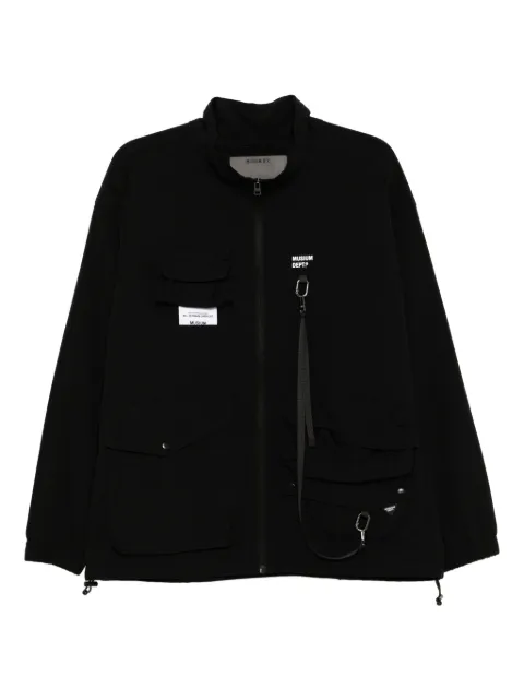 Musium Div. multi-pocket jacket Black MMULJM00705X