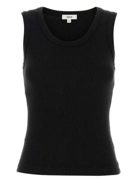 AGOLDE ribbed tank top Black A73681260