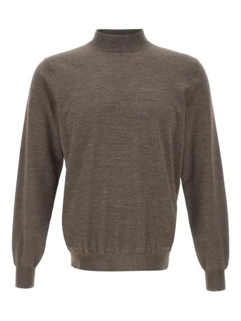 Filippo De Laurentiis high-neck sweater Brown LU1MLRM16RS291