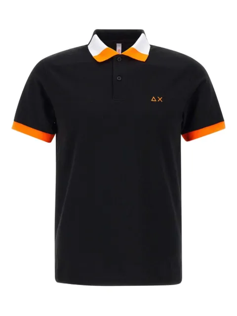 Sun68 jersey polo shirt Black A3512311