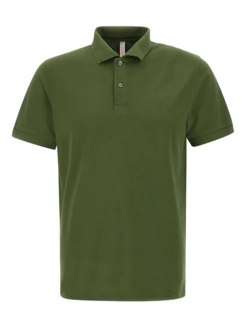 Sun68 jersey polo shirt Green A3510437