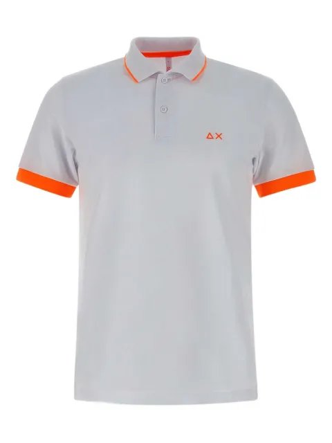 Sun68 cotton polo shirt Neutrals A3512001