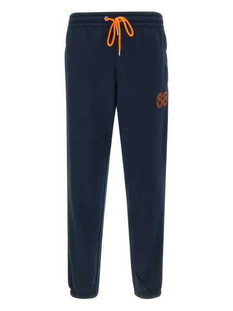 Sun68 logo-embroidered track pants Blue F3514107