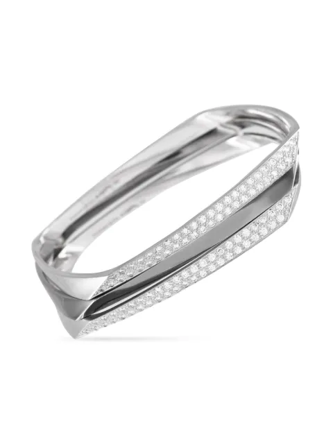 Tiffany & Co. Pre-Owned pre-owned 18kt white gold diamond bracelet set Silver TI04102824
