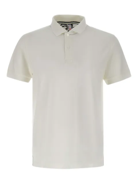 Sun68 jersey polo shirt Neutrals A3510431
