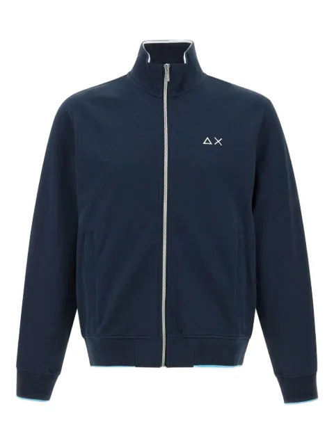 Sun68 zip-up sweatshirt Blue F3511107