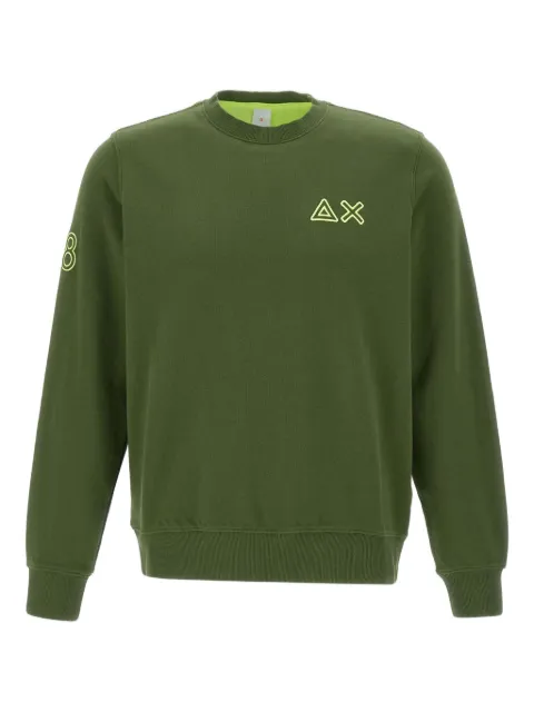 Sun68 cotton sweater Green F3511537