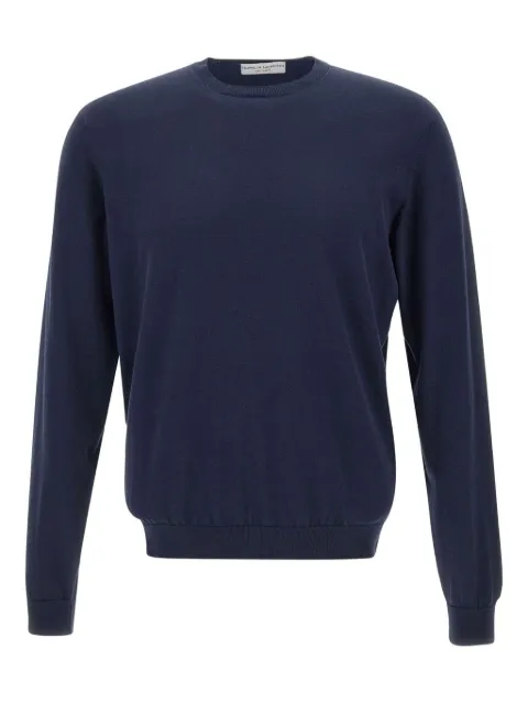 Filippo De Laurentiis crew-neck long-sleeve sweater Black GC1MLSI18R881