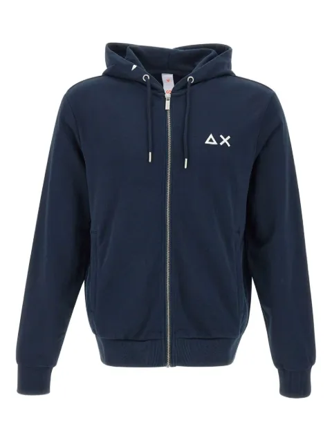Sun68 zip-up hoodie Blue F3510107