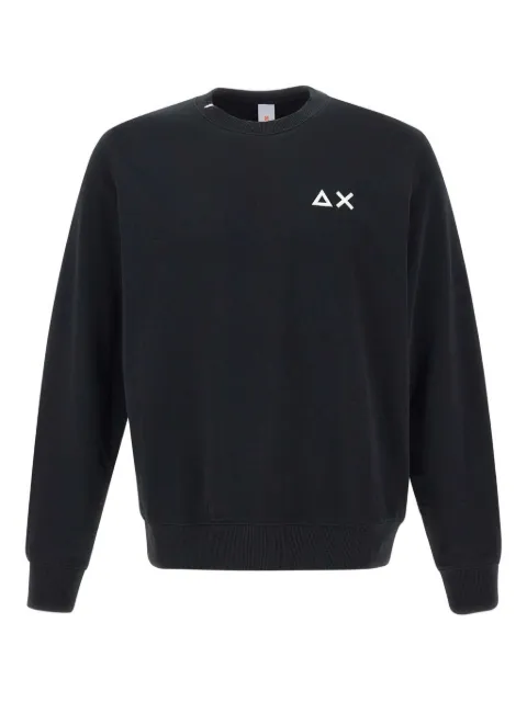 Sun68 logo-embroidered sweatshirt Black F3510311