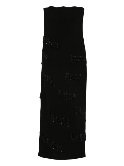 JEAN-LOUIS SABAJI beaded strapless dress Black 6001264