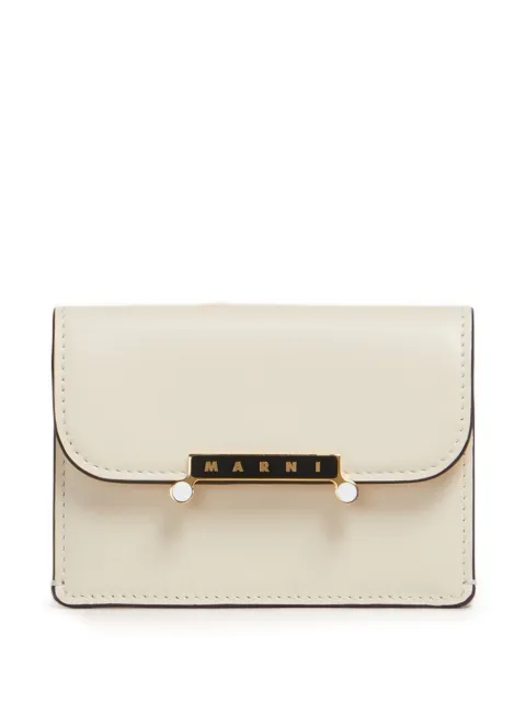 Marni leather Envelope card holder Neutrals PFMO0133U0P6948