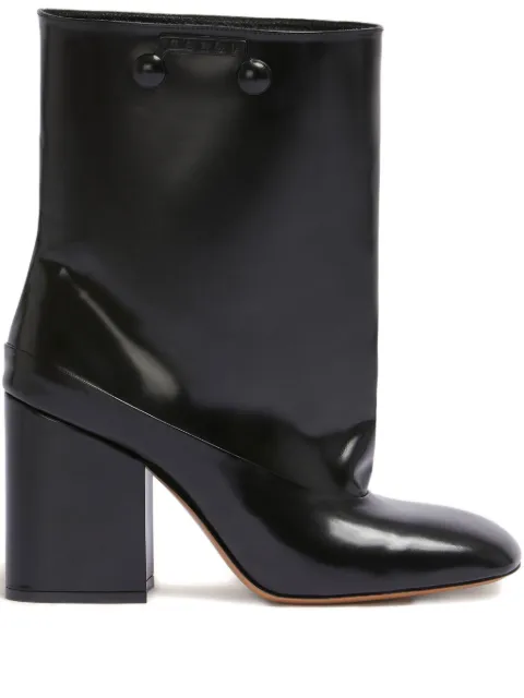 Marni Trunkaroo block-heel ankle boots Black TCMS012209P7403