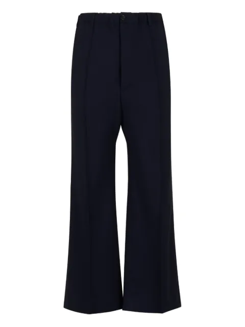 Marni wide-leg flared trousers Blue PUMU0313U0TW839