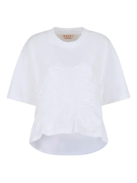 Marni cotton T-shirt White THJET49M01UTC446