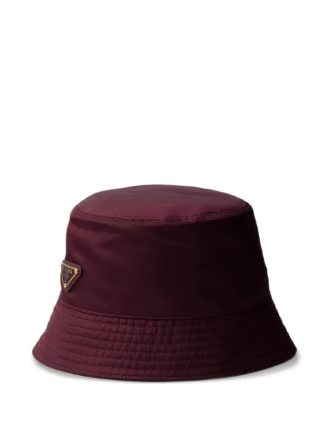 Prada Re-Nylon bucket hat Red 1HC1372DMI