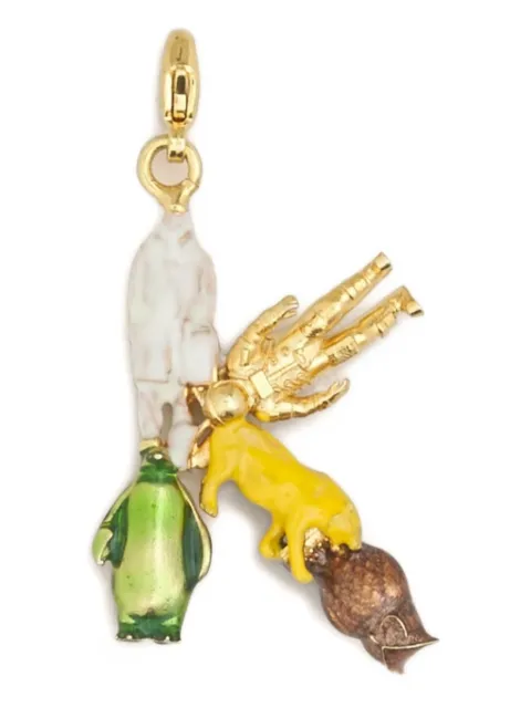 Marni alphabet "K" charm Gold PNMV0100PKP6528