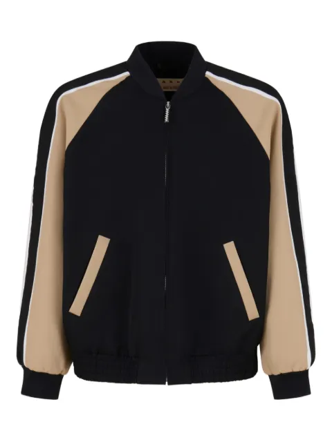 Marni panelled bomber jacket Black JUMU0193QXUTWA32