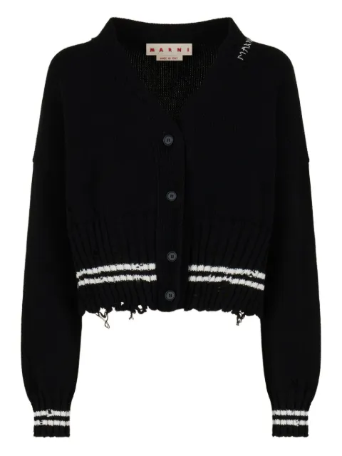 Marni v-neck cardigan Black CDMD0223Q0UFC652