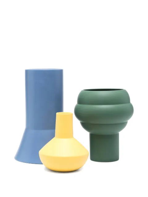 The Conran Shop sphere bottle vases set (set of three) Blue TCS396652