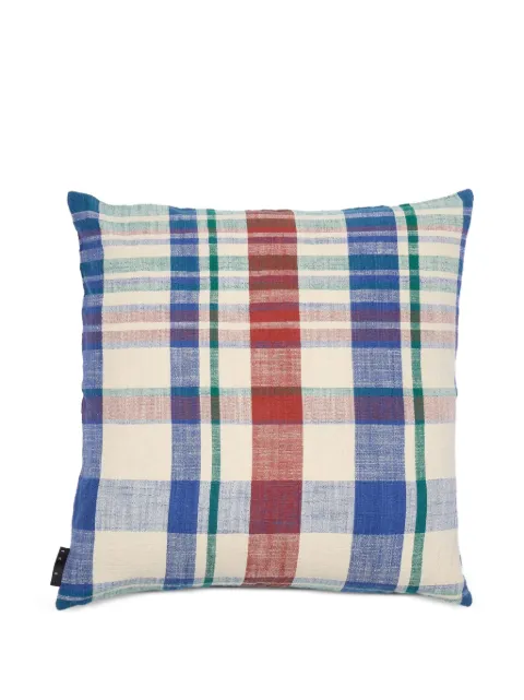 The Conran Shop Marabar checked-pattern cushion Neutrals TCS387752