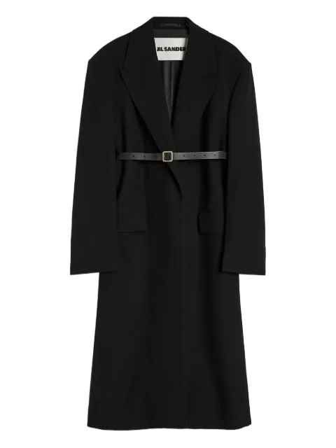 Jil Sander double-breasted coat Black J21AA0193J41557