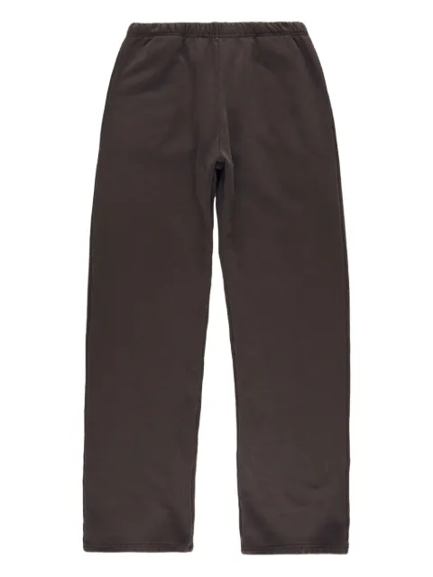 Les Tien elastic-waistband track pants Brown CF3023VBLK