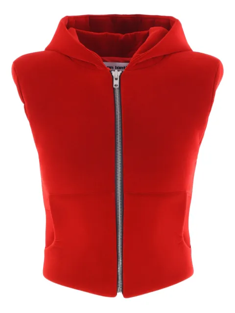 Duran Lantink hooded padded waistcoat Red DRSS25OW015800072