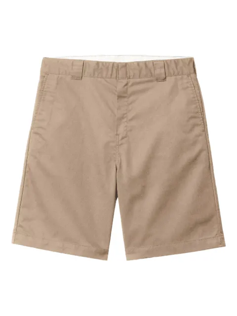 Carhartt WIP logo-patch shorts Neutrals I032075