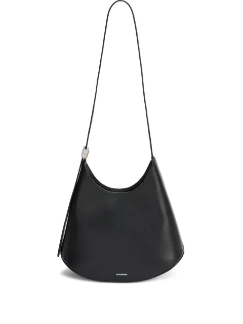 Jil Sander small Eldorado studded shoulder bag Black J08ZH0062P7191
