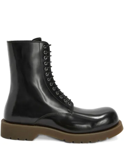 Jil Sander lace-up ankle boots Black J32WU0109P7032