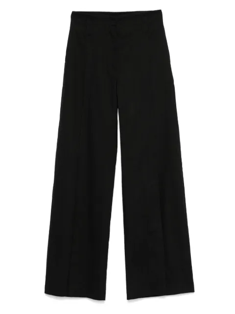 D.Exterior wide-leg trousers Black 60729