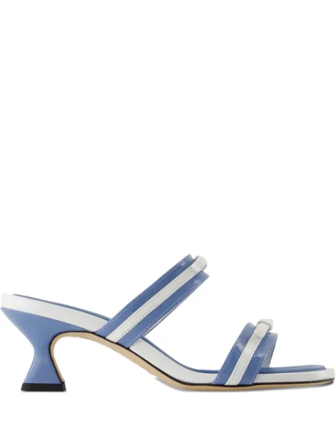 Carel Paris 40mm Luna mules Blue CRLS23307
